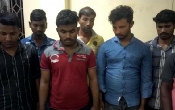 7 Bangladeshis were arrested by NCC Police from Indranagar Kalibari area